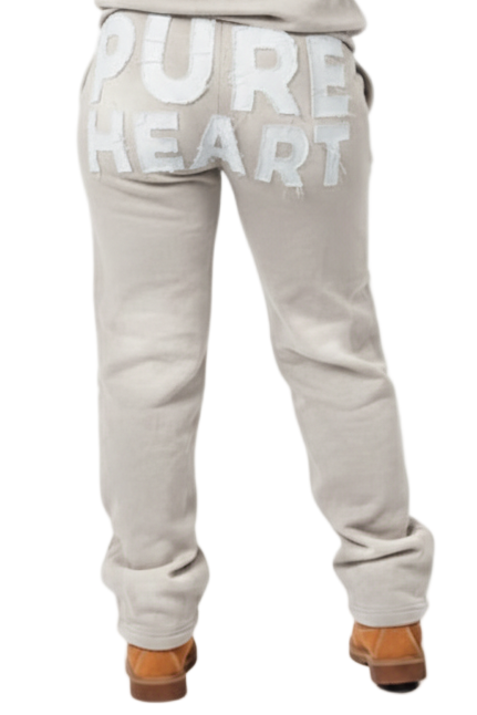 'Distressed' Women's Sweats Grey